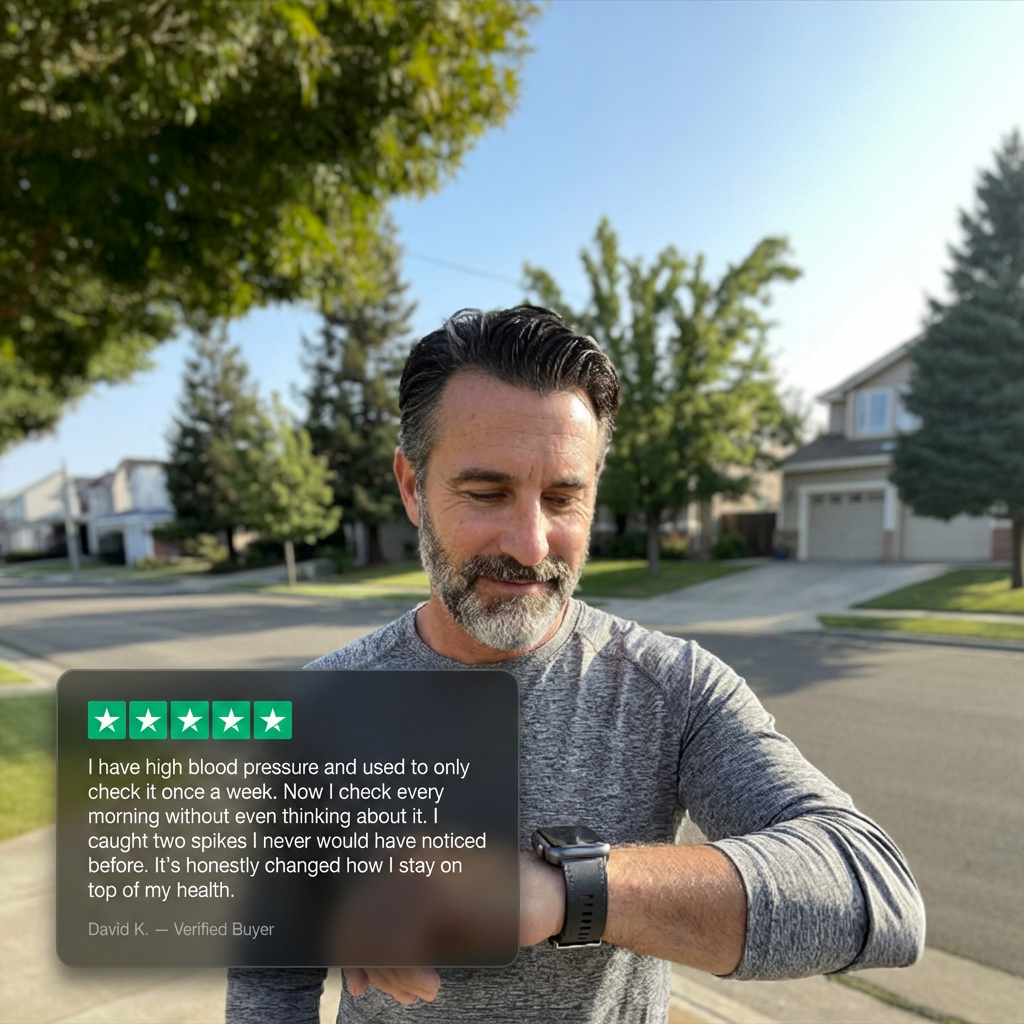 NURBLOX™ Smart Blood Pressure Watch